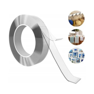 Cinta Multifuncional Adhesiva Doble Faz Reutilizable Lavable