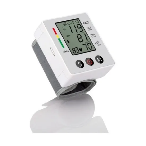 Tensiómetro Medidor Digital Presión Arterial Muñeca Medida