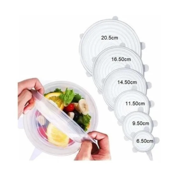 tsil-001_-2-.png Tapa Silicona Multiuso Tapas X6 Ajustable Fruta Verdura Olla