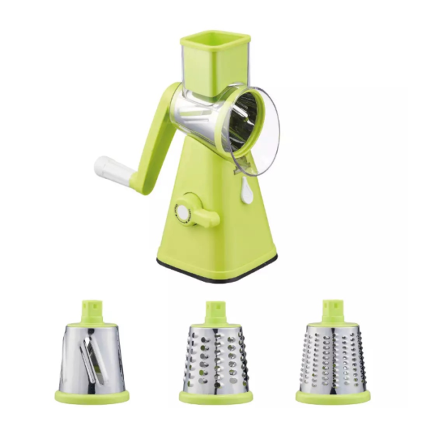 zum-001_-2-.png Rallador Manual Cortador Verduras Con 3 Cuchillas Mandolina